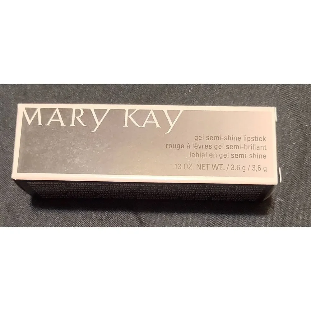 Mary Kay GEL SEMI-SHINE LIPSTICK Red Smolder New in Box